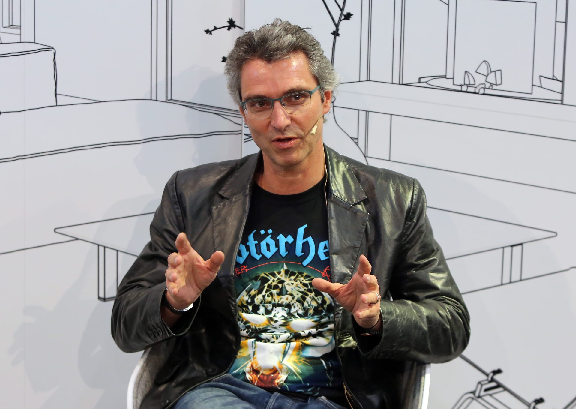 Mark Daniel auf der Leipziger Buchmesse 2018
