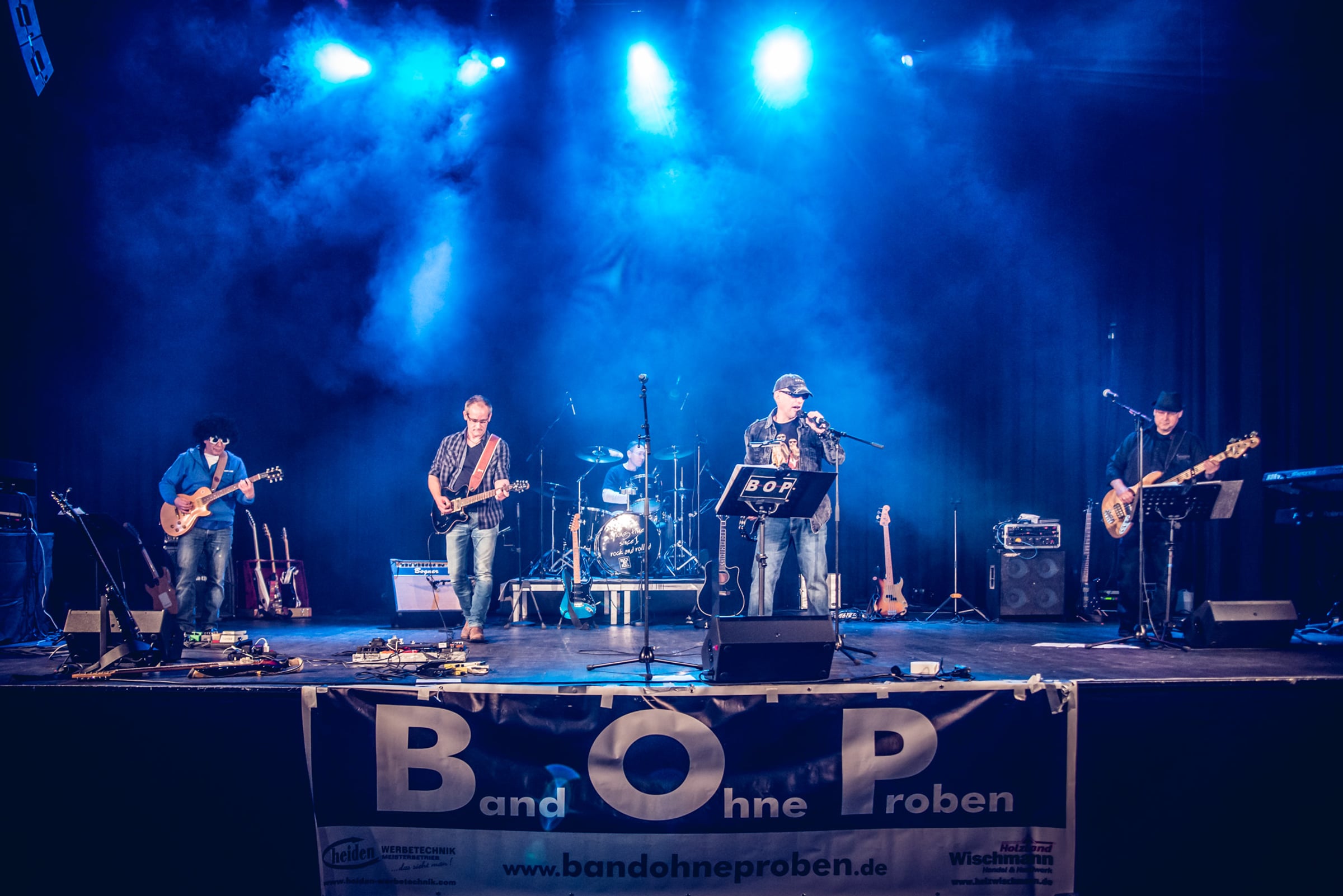 BOP live auf der Bühne